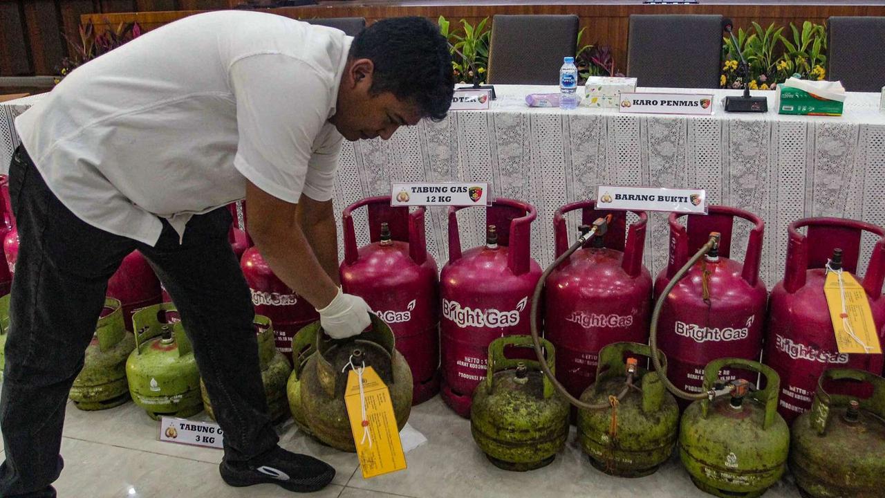 Polisi bongkar kasus pengoplosan gas LPG 3 kg