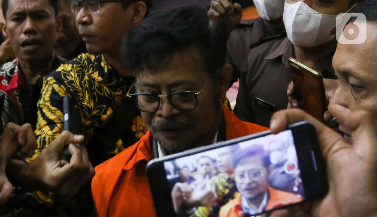 KPK memperkirakan jumlah uang yang dinikmati Syahrul Yasin Limpo bersama tersangka lainnya sekitar Rp13,9 miliiar. (Liputan6.com/Herman Zakharia)