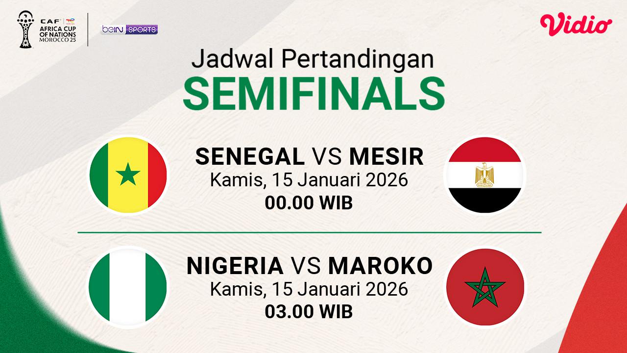 Berikut Jadwal Live Streaming AFCON 2025, Eksklusif di Vidio