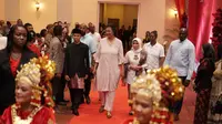 Presiden Suriname Apresiasi Kemajuan Ekonomi Indonesia pada Resepsi HUT ke-80 RI