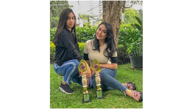 Bakat baletnya menurun dari sang ibu, Thessa Kaunang.