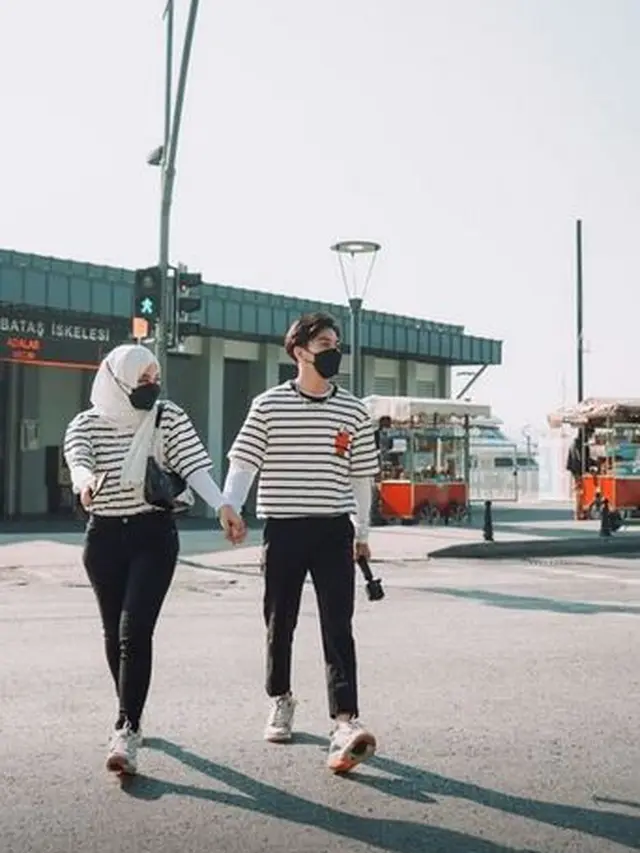 6 Momen Liburan Putri Delina dan Kekasih di Turki, Romantis