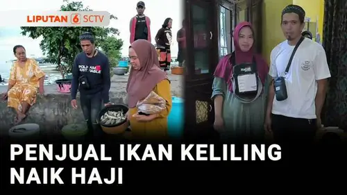  Menabung 13 Tahun, Pedagang Ikan di Polewali Mandar Bisa Berangkat Haji
