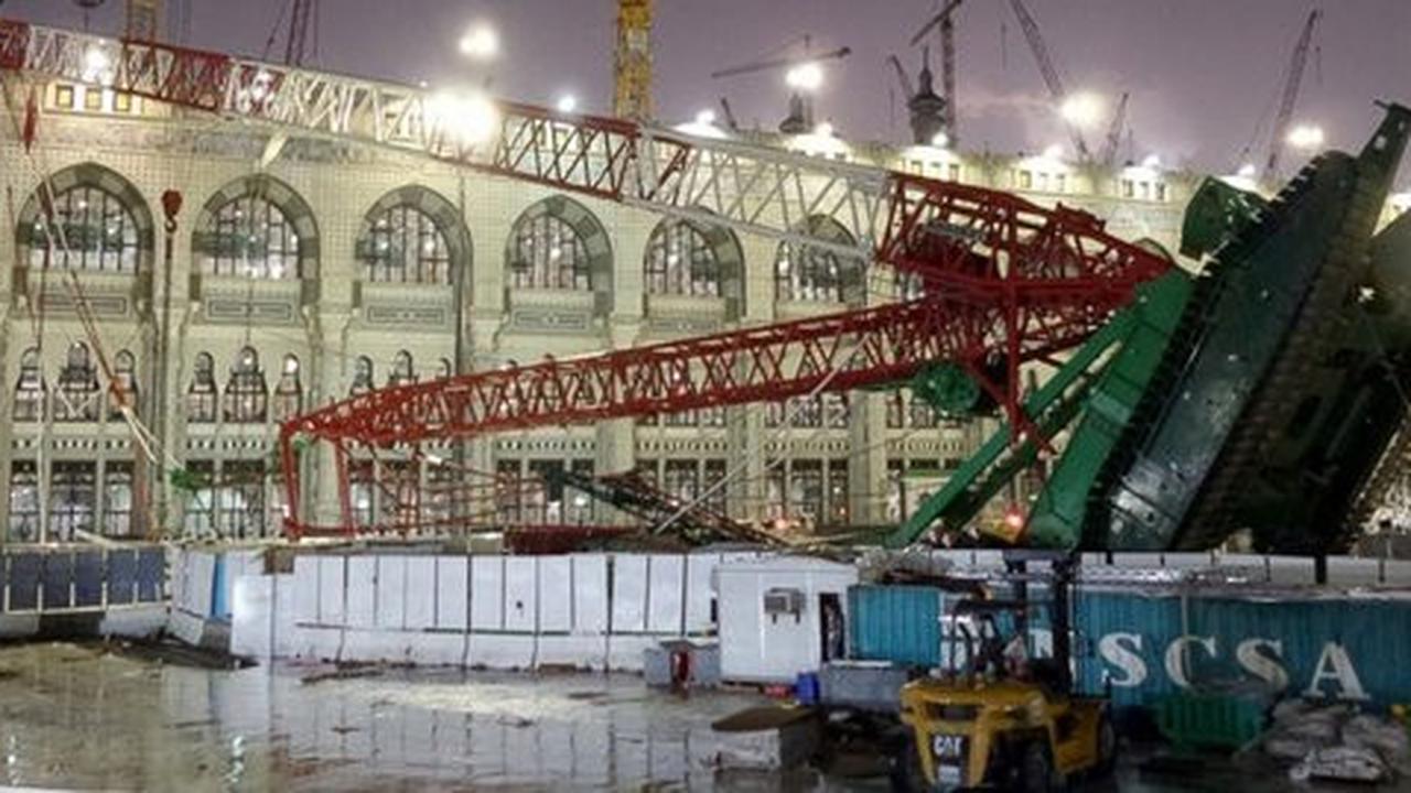 Jatuhnya crane di Masjidil Haram
