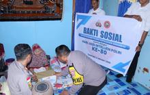 Polres Anambas Gelar Layanan Kesehatan Gratis di Desa Tarempa Timur, Perkuat Sinergi Awal 2026