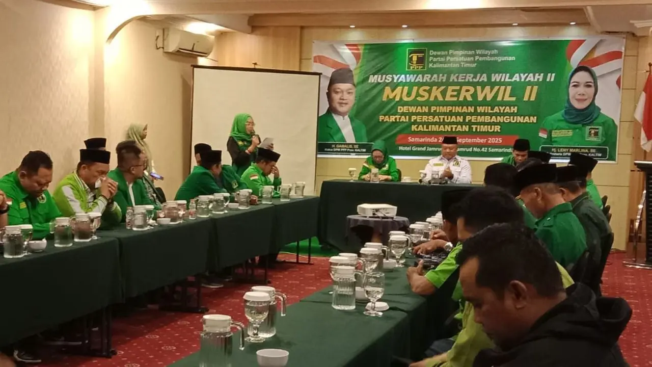 Dewan Pimpinan Wilayah (DPW) Partai Persatuan Pembangunan (PPP) Kalimantan Timur dan Dewan Pimpinan Cabang (DPC) di sepuluh kabupaten/kota se-Kaltim (Istimewa)