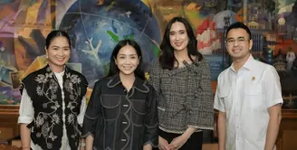 Nagita SLavina baru saja bertemu dengan Mneteri Pariwisata, Widi Wardhana. [Foto: Instagram/ Widi Wardhana]