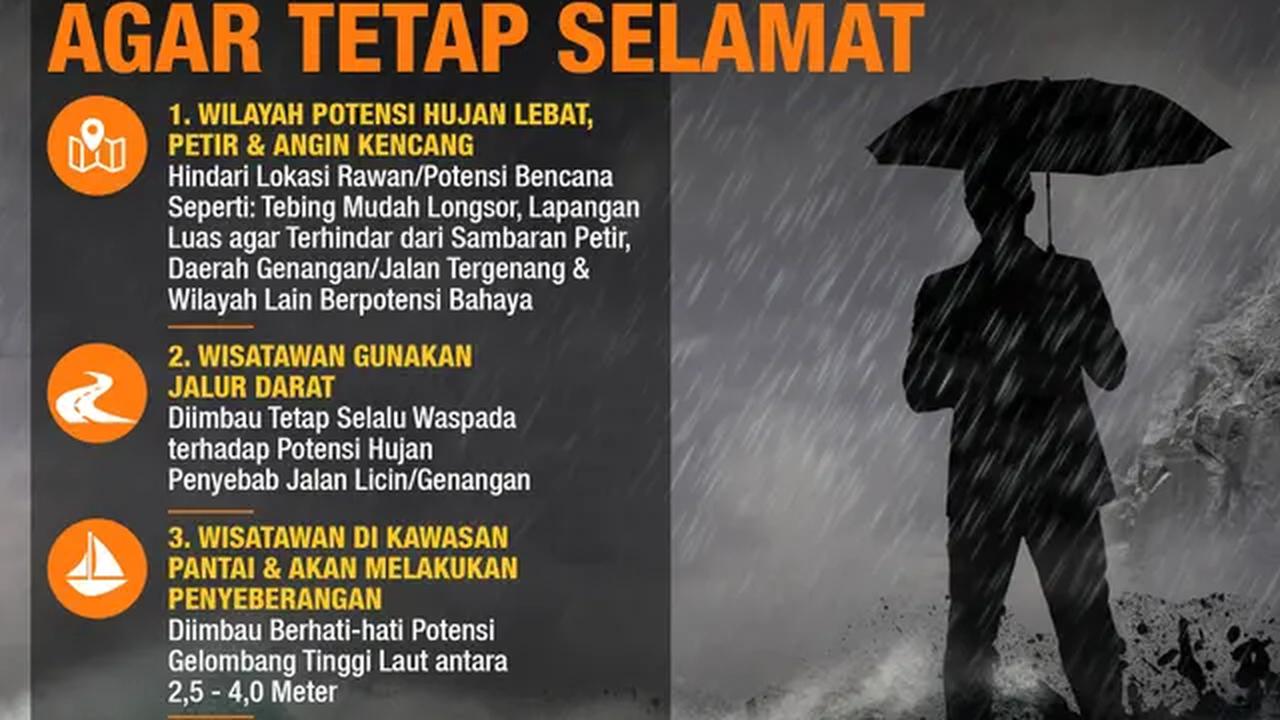 Infografis Tips Hadapi Cuaca Ekstrem agar Tetap Selamat. (Liputan6.com/Abdillah)