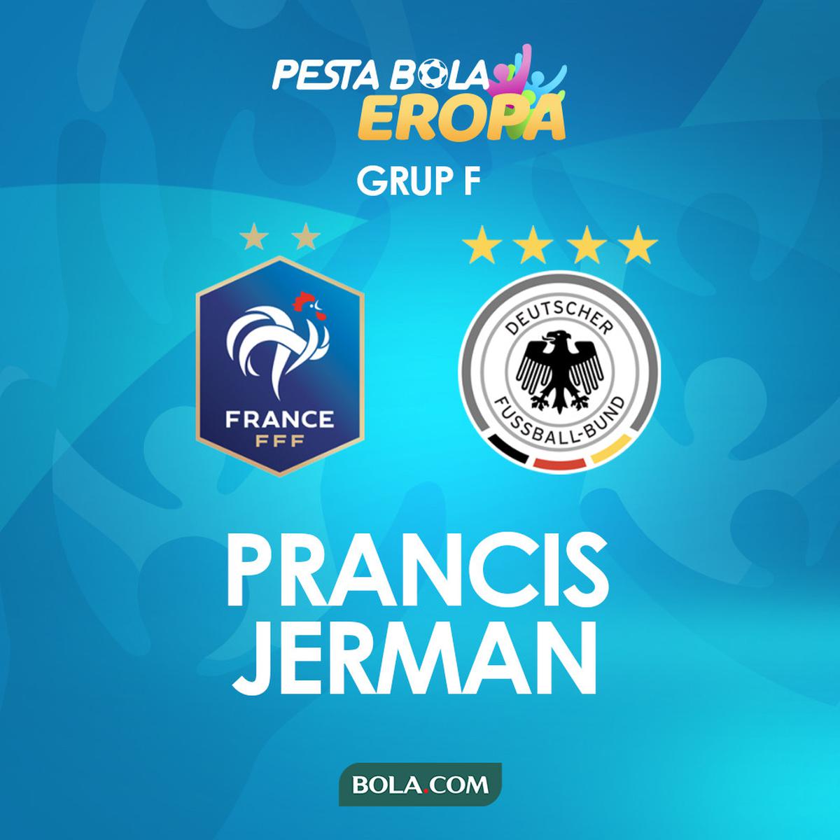 Prediksi Euro 2020 Prancis Vs Jerman: Duel 2 Tim Kandidat Juara - Piala  Eropa Bola.com