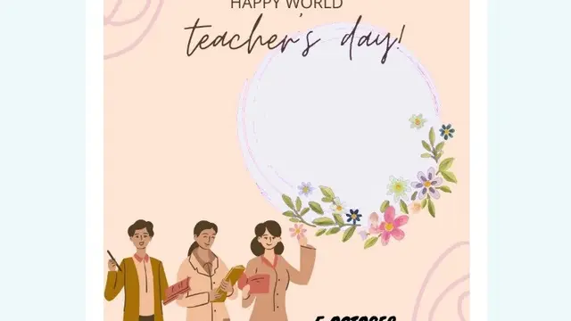 Hari Guru Sedunia atau World Teacher's Day diperingati setiap tahunnya pada 5 Oktober.