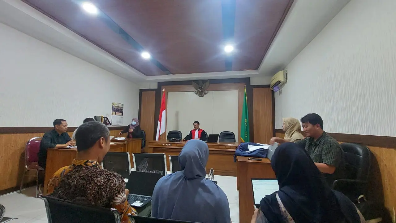 Hakim Pengadilan Negeri Sidoarjo menolak permohonan praperadilan yang diajukan oleh Tersangka RS dalam perkara Tindak Pidana Pajak (Selasa - 04/06/2024). (Dok DJP)