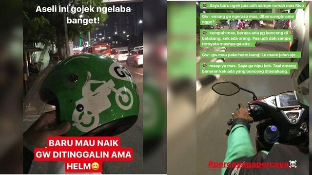 6 Chat Kocak Driver Ojol Lupa dengan Penumpang dan Orderan Ini Bikin Tepuk Jidat