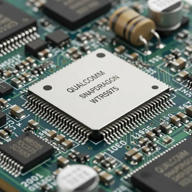 IC Baseband pada Smartphone (AI Generated)