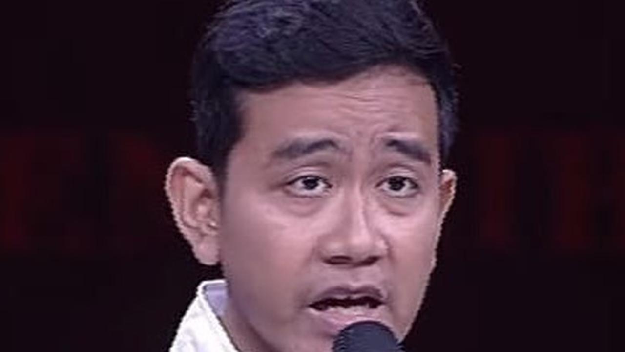 Debat Cawapres, Gibran Pakai Jaket Biru Berlogo Klan Uzumaki di Film Naruto