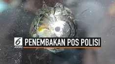 Polres Kulon Progo menggelar olah TKP penembakan pos polisi Simpang Tiga Siluwok. Penembakan dilakukan dilakukan pukul o4.000 dini hari.