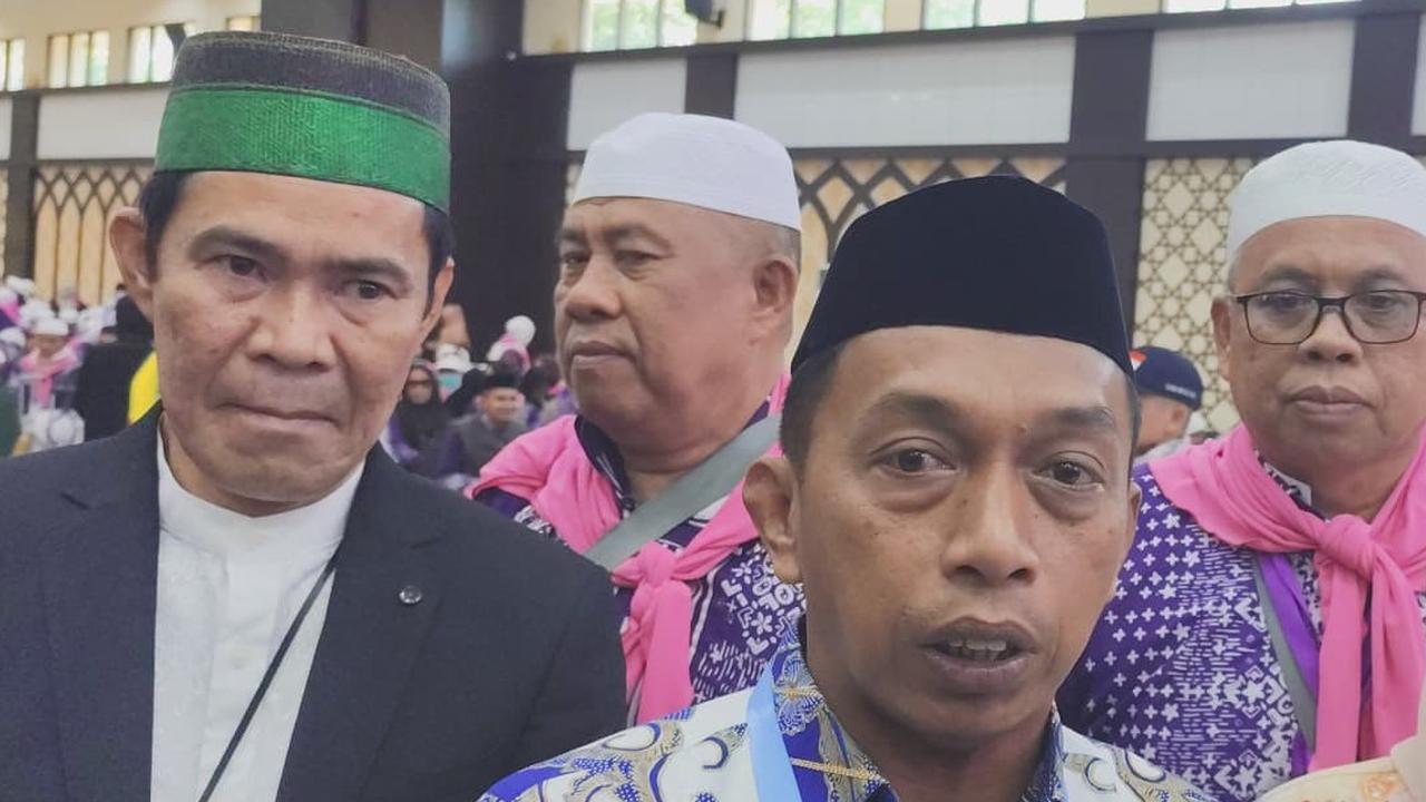 Kedatangan Jemaah Haji Kloter 7 Embarkasi Makassar