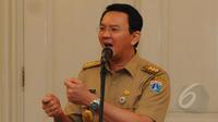 Gubernur DKI Jakarta Basuki Tjahaja Purnama atau Ahok. 