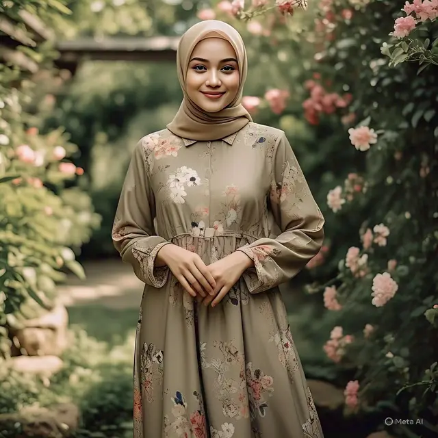 7 Model Baju Keki Gamis yang Elegan dan Anggun, Gaya Trendi Masa Kini