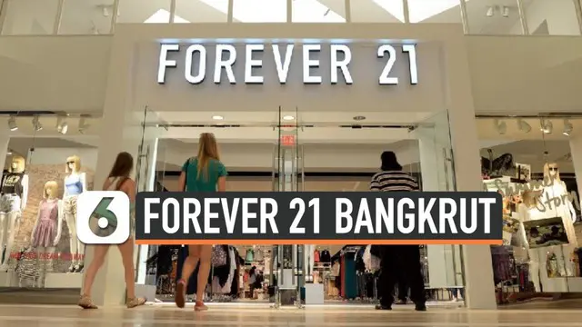 Industri fashion retail mengalami kondisi terpuruk. Setelah online shopping makin diminati oleh masyarakat. Forever 21 tidak dapat mempertahankan posisinya. Minggu (29/9/2019) mereka menyatakan bangkrut dan 350 tokonya di seluruh dunia akan tutup.