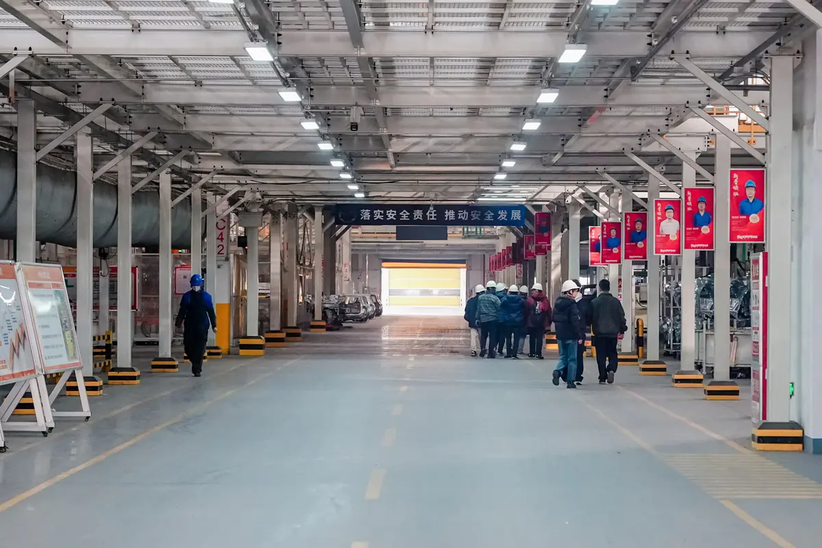 pabrik BYD di Zhengzhou