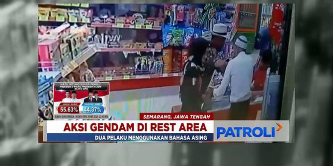 Aksi Gendam Terjadi di Rest Area Tol Ungaran Semarang