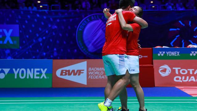 Ganda campuran Indonesia, Praveen Jordan/Melati Daeva Oktavianti.