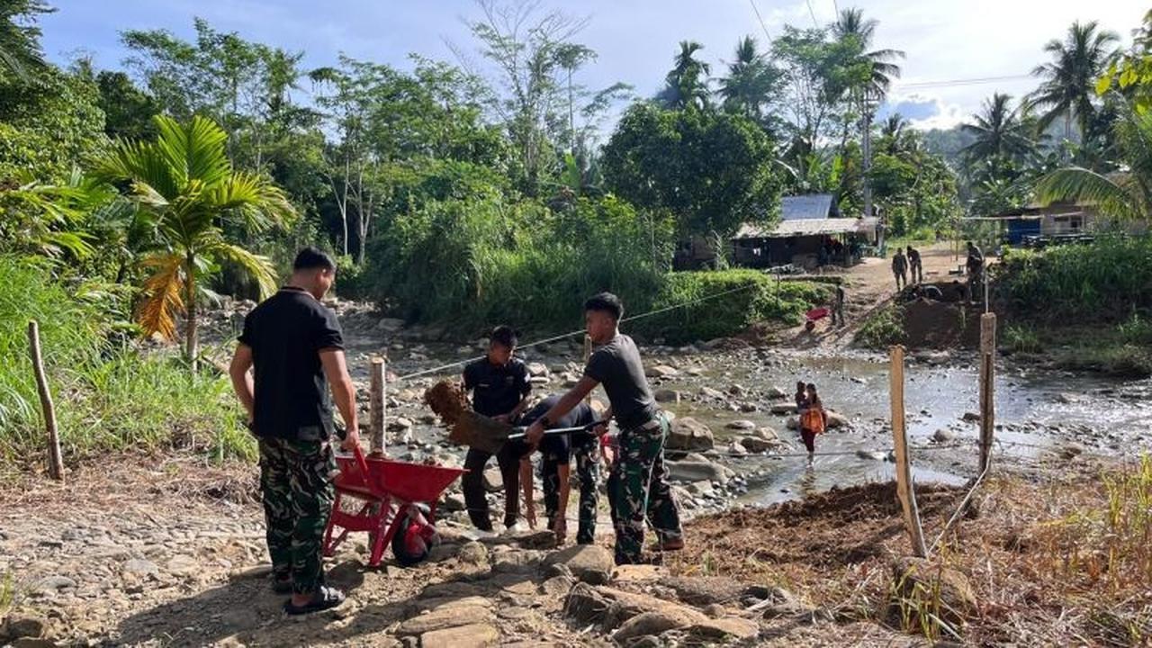 Pembangunan Jembatan Bailey Nias: TNI Wujudkan Akses Warga Lebih Mudah