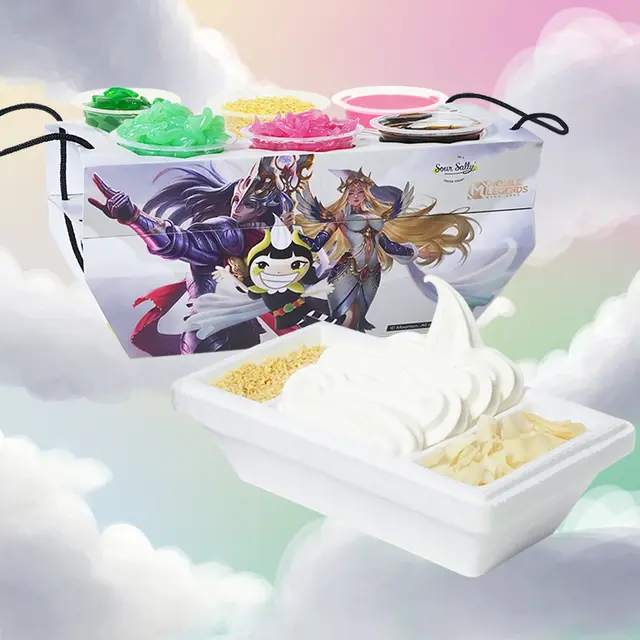Kreasi Segarnya Frozen Yogurt Edisi Mobile Legend: Bang Bang dengan Rasa Es Nusantara