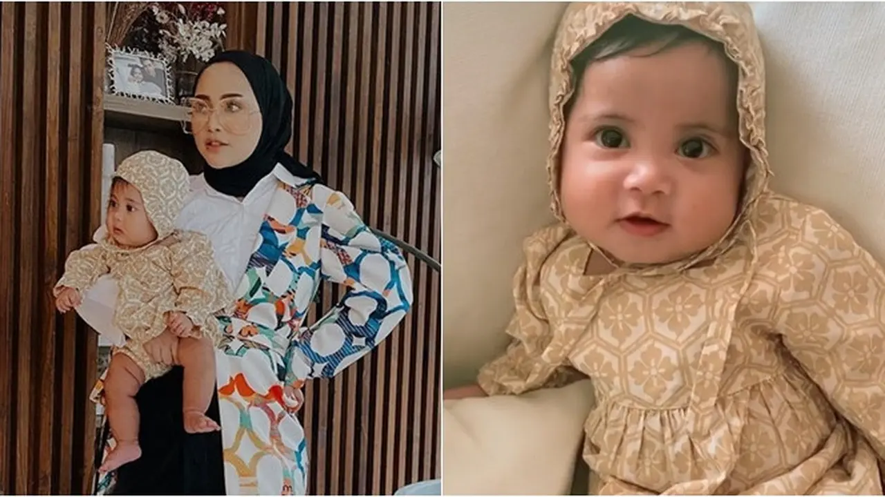 Potret Baby Chava anak kedua Rachel Vennya