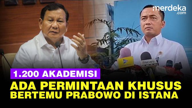 [Full] Isi Pertemuan Prabowo & 1.200 Akademisi di Istana, Rektor-Guru Besar Ada Permintaan Khusus
