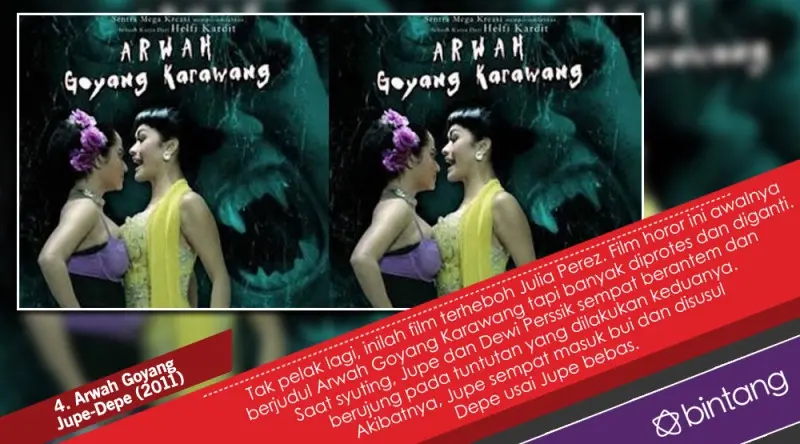 5 Film Julia Perez Paling Heboh. (Digital Imaging: Nurman Abdul Hakim/Bintang.com)