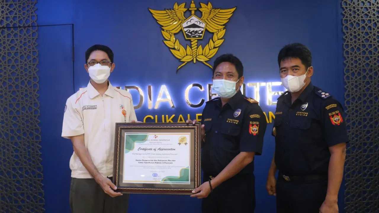 Bea Cukai Pasuruan Terima Apresiasi Berkat Komitmen Membangun Zona Integritas