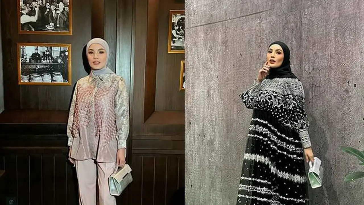 7 Potret Nindy Ayunda Berhijab Usai Jalani Umrah, Sosoknya Tuai Pujian