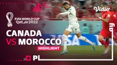 Berita video highlights pertandingan Grup F Piala Dunia 2022, antara Kanada melawan Maroko, Kamis (1/12/22). Maroko menjadi juara grup setelah menang dengan skor 2-1.