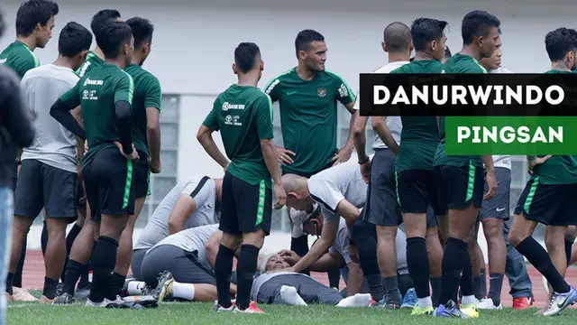 VIDEO: Insiden Danurwindo Pingsan di Latihan Timnas Indonesia