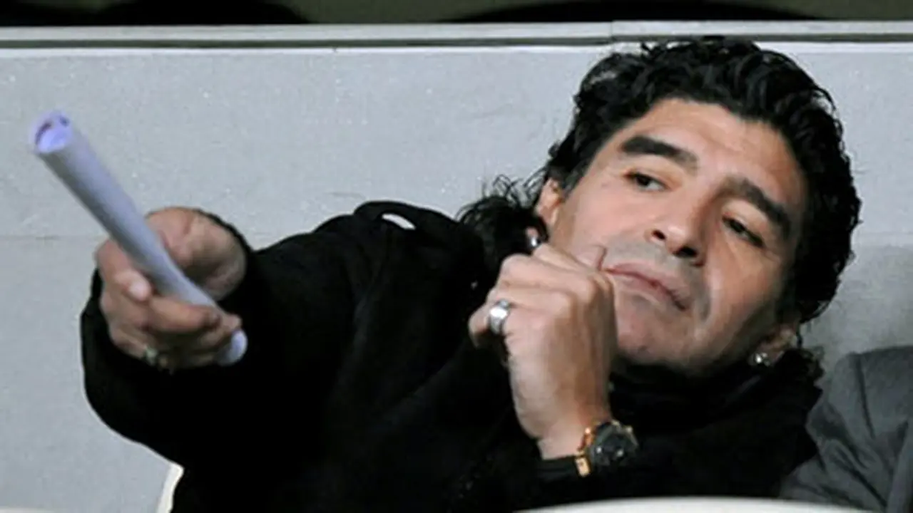 Diego Maradona (&copy; AFP 2008)