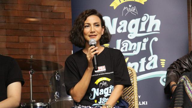 Wanda Hamidah hadir di syukuran film Nagih Janji Cinta (ist)