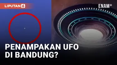 Fatur Java Jive Rekam Penampakan UFO di Bandung?