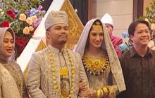 SAH! Ochi Rosdiana Dipinang Luthfi Arif dengan Maskawin Logam Mulia 22,25 Gram - Suami Tegang saat Akad Nikah