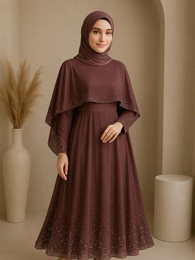Model Gamis Modern untuk Wanita Usia 20–40 Tahun
