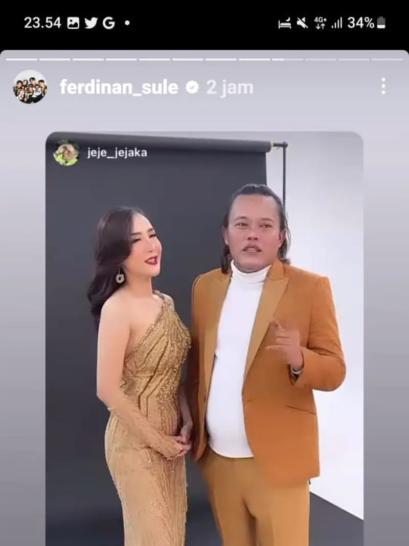 Sule dan Ucie Sucita tampil mesra