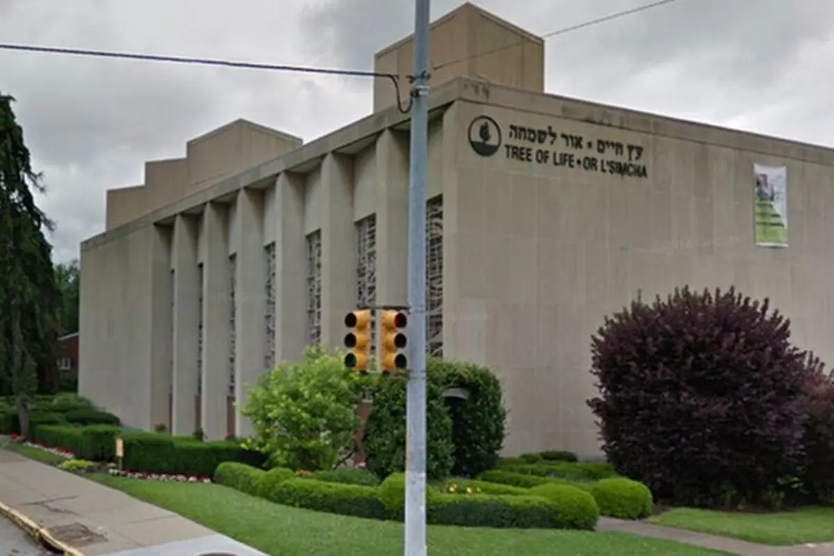 Sinagog the Tree of Life di Pittsburgh, Pennsylvania, Amerika Serikat (sumber: the Tree of Life / Google Images)