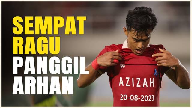 Berita video pelatih Timnas Indonesia, Shin Tae-yong, sempat dibalut keraguan untuk memanggil Pratama Arhan ke Timnas Indonesia. Bukan karena masalah rumah tangga, tapi karena jarang bermain di Korea.