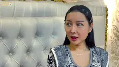 Penampakan wajah Lucinta Luna setelah operasi plastik untuk ke sekian kalinya. (Foto: Youtube/ Lucinta Luna TV)