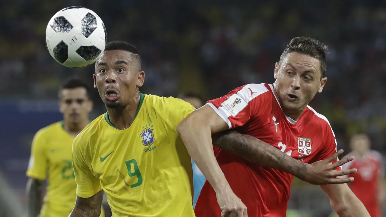 Brasil, Serbia, Piala Dunia 2018