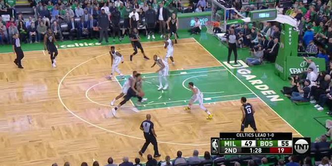 VIDEO : Cuplikan Pertandingan Playoffs NBA, Celtics 120 vs Bucks 106