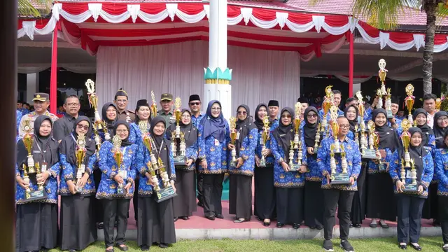 Pemkab Klaten Gelar Upacara HKN ke-60 : Gerak Bersama, Sehat Bersama