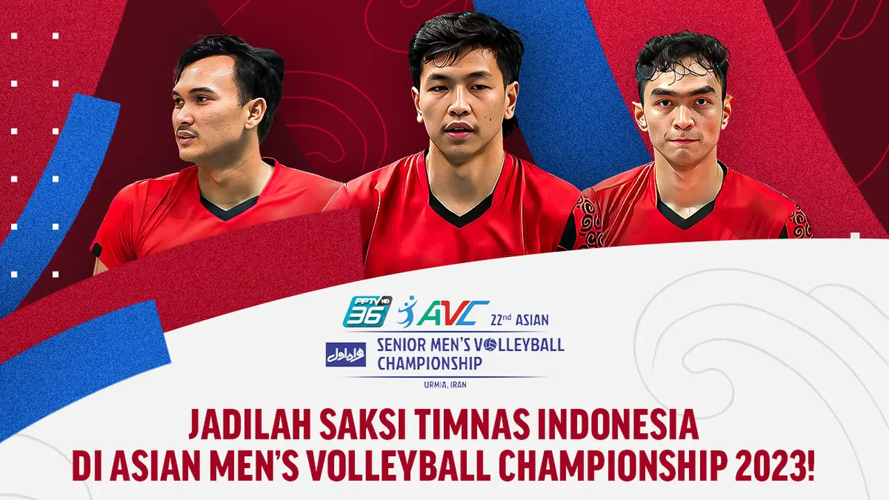 Siaran langsung Indonesia vs Korea Selatan AVC 2023