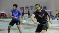 Ganda putri Indonesia Greysia Polii terus berlatih jelang Piala Sudirman 2021. Berpasangan dengan Apriyani Rahayu, Greysia siap tampil di kejuaraan beregu campuran itu. (foto: PP PBSI)