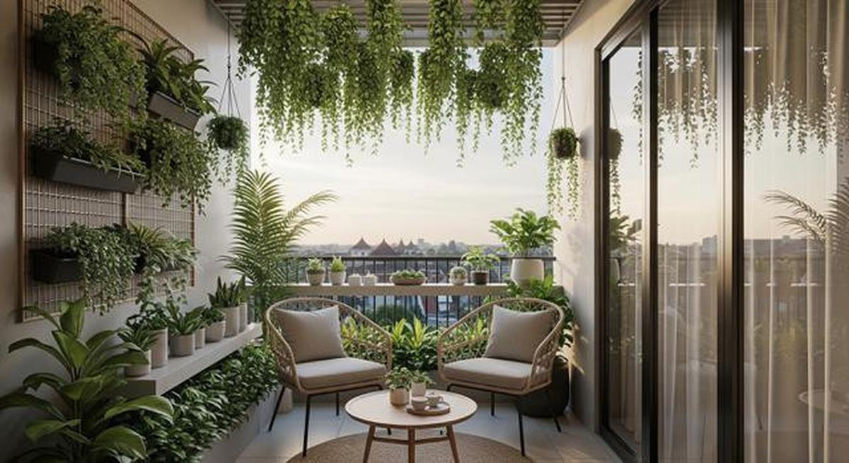 8 Model Balkon Rumah ala Kafe, Nyaman dan Estetik untuk Santai Sore